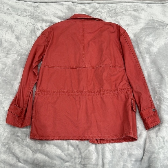 Madewell Utility Lightweight Trench Red size XS - Picture 5 of 6